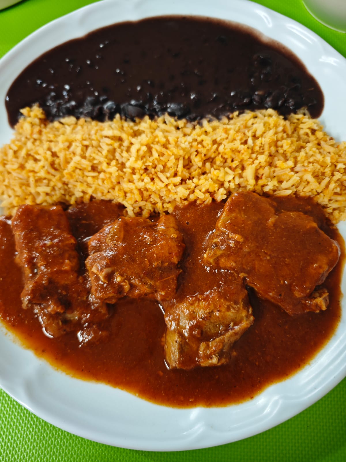 Costillas de cerdo al chipotle